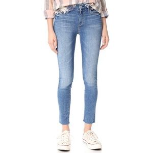 MOTHER The Looker Ankle Fray Jeans - Like New